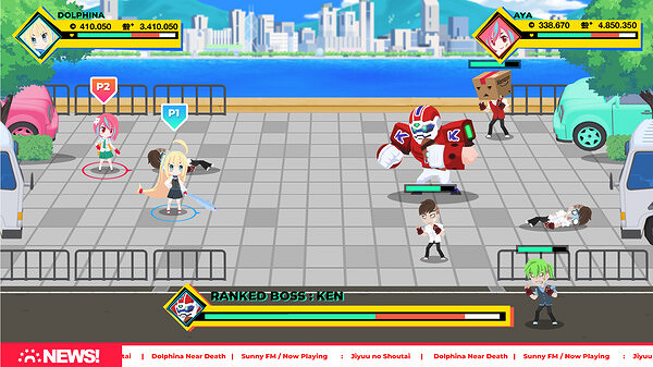 清版街機動作遊戲《School Beat》上線Steam頁面! 清版街機動作遊戲《School Beat》上線Steam頁面!