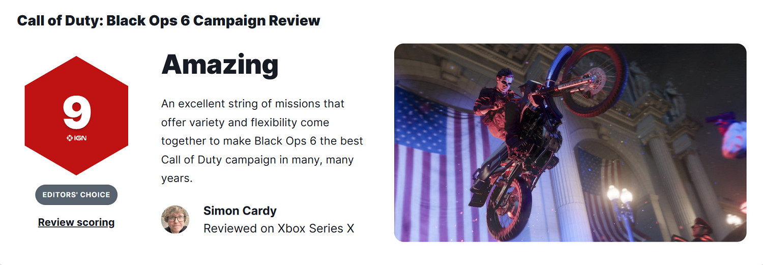 年度最佳競爭者又添一員！《決勝時刻21》評分上9！