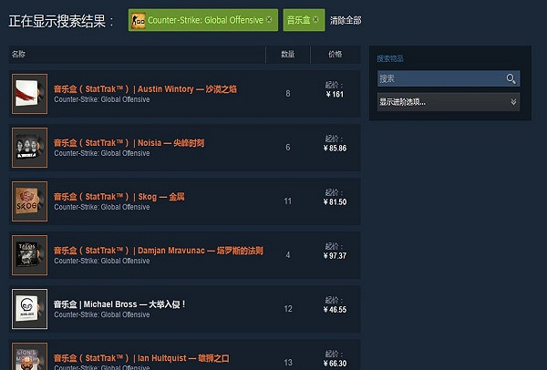 《CSGO》新音樂盒價格介紹 《CSGO》新音樂盒價格介紹