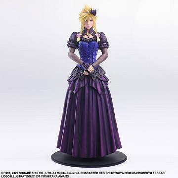 SE分享《最終幻想7re》克勞德“女裝”初期美術設計 SE分享《最終幻想7re》克勞德“女裝”初期美術設計