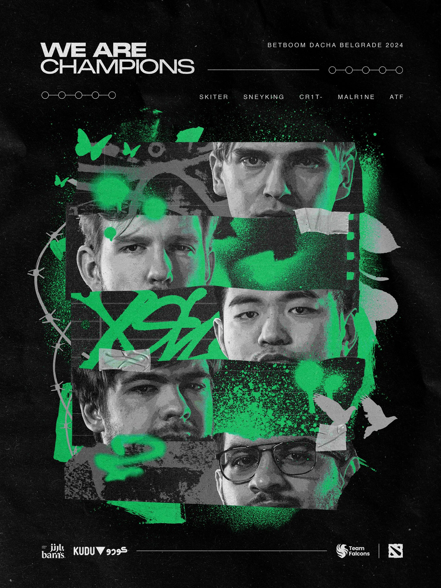 《DOTA2》BB別墅杯貝爾格萊德站 Falcons奪冠 《DOTA2》BB別墅杯貝爾格萊德站 Falcons奪冠