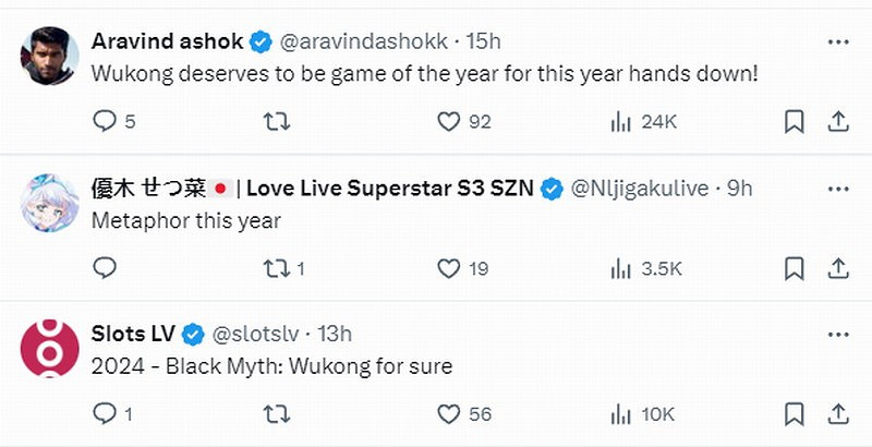 TGA歷年年度遊戲得主匯總 2024年會是黑神話嗎? TGA歷年年度遊戲得主匯總 2024年會是黑神話嗎?