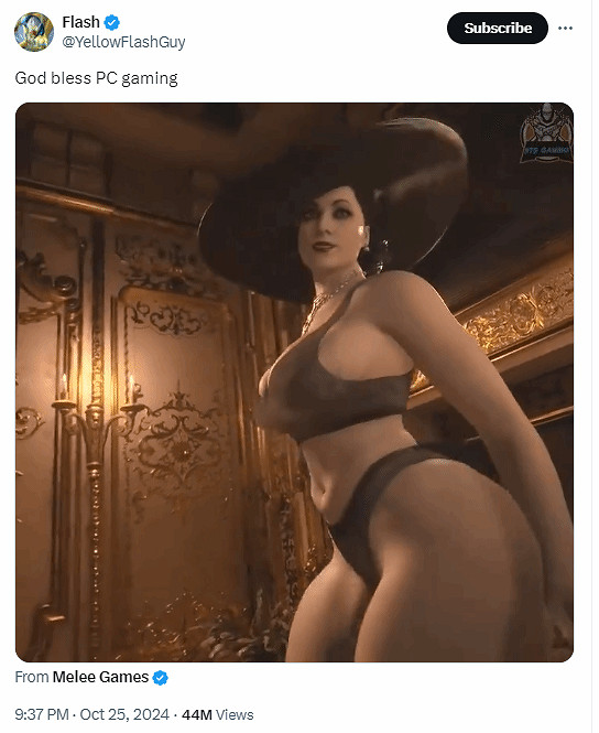 《惡靈古堡8》夫人比基尼Mod再引罵戰:誇張身材有錯嗎? 《惡靈古堡8》夫人比基尼Mod再引罵戰:誇張身材有錯嗎?