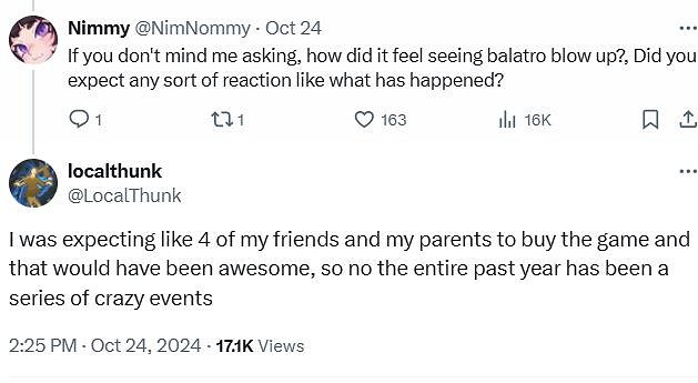 發售前開發者對《小醜牌》不抱希望 以為只有親友會買