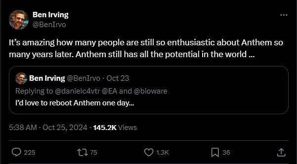 首席製作人仍希望能重啟《冒險聖歌》 認為遊戲仍舊擁有潛力