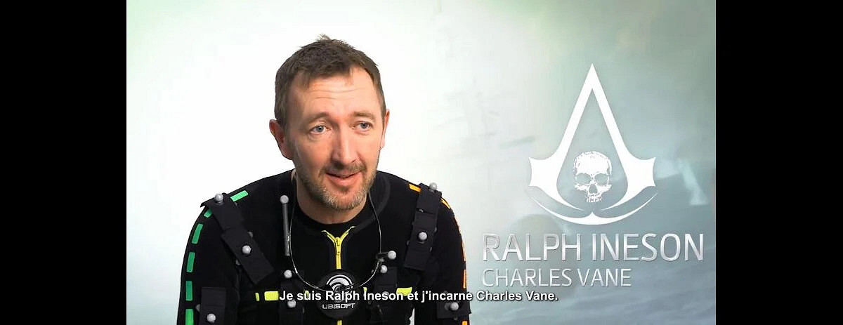 《刺客教條4：黑旗》演員期望更多公司使用動捕技術