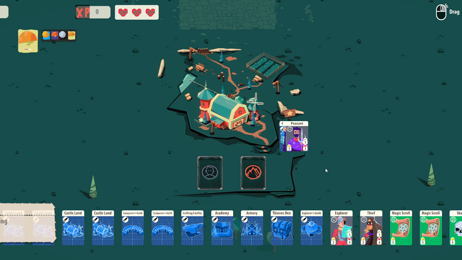 用打牌興建王國 Roguelike卡牌建設遊戲《王牌卡國》公布