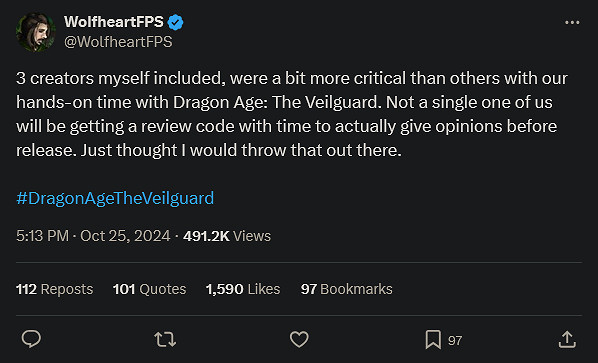 《闇龍紀元4》評分造假?僅將評測程式碼給好評媒體! 《闇龍紀元4》評分造假?僅將評測程式碼給好評媒體!