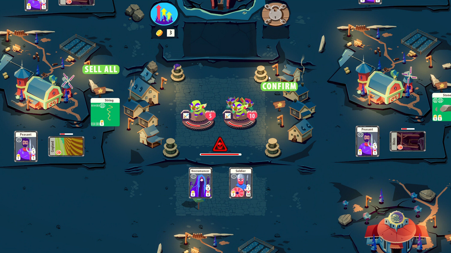 用打牌興建王國 Roguelike卡牌建設遊戲《王牌卡國》公布