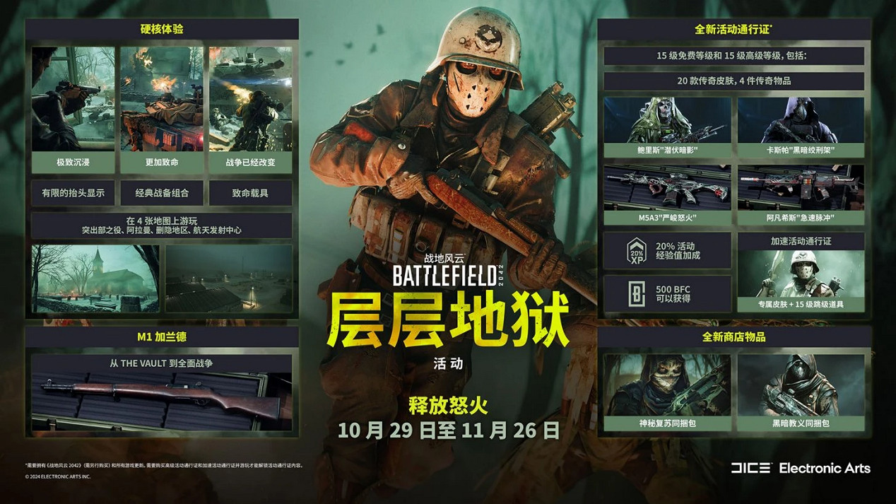 《戰地風雲2042》全新活動層層地獄來襲！史低大促等你加入！