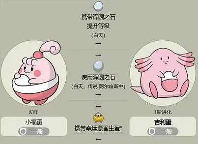 《寶可夢》吉利蛋進化方法介紹最新