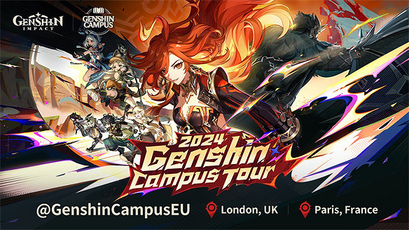 歐洲頂級學府舉辦原神線下校園巡回,痛巴士大受歡迎 歐洲頂級學府舉辦原神線下校園巡回,痛巴士大受歡迎