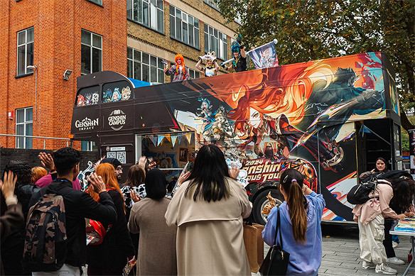 歐洲頂級學府舉辦原神線下校園巡回,痛巴士大受歡迎 歐洲頂級學府舉辦原神線下校園巡回,痛巴士大受歡迎