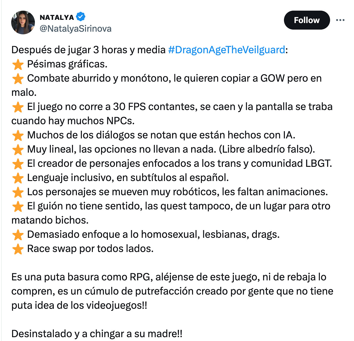 外網女玩家施計測評《闇龍紀元:影障守護者》被熱議 外網女玩家施計測評《闇龍紀元:影障守護者》被熱議