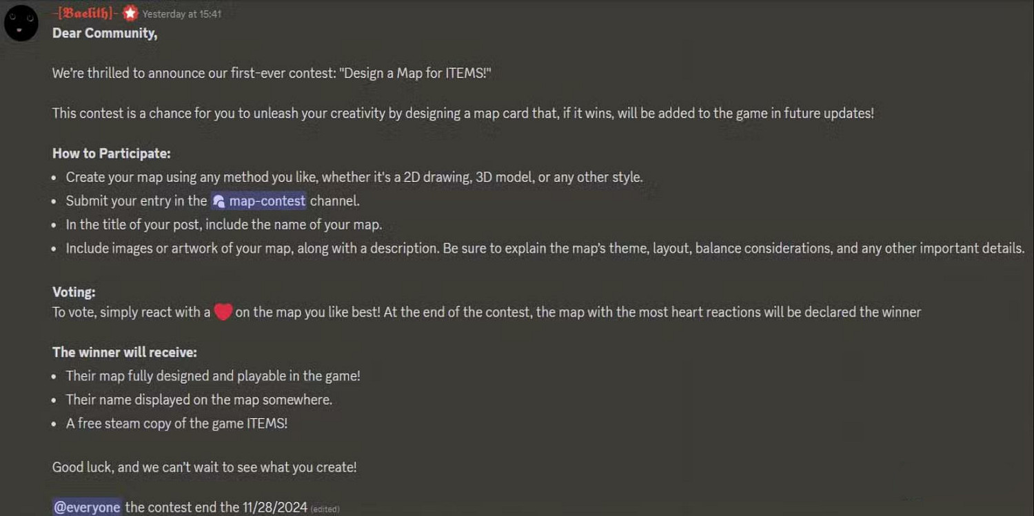 《浩劫前夕》開發商發起設計競賽:但沒有金錢獎勵! 《浩劫前夕》開發商發起設計競賽:但沒有金錢獎勵!