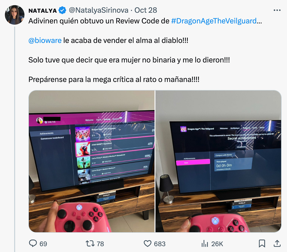 外網女玩家施計測評《闇龍紀元:影障守護者》被熱議 外網女玩家施計測評《闇龍紀元:影障守護者》被熱議