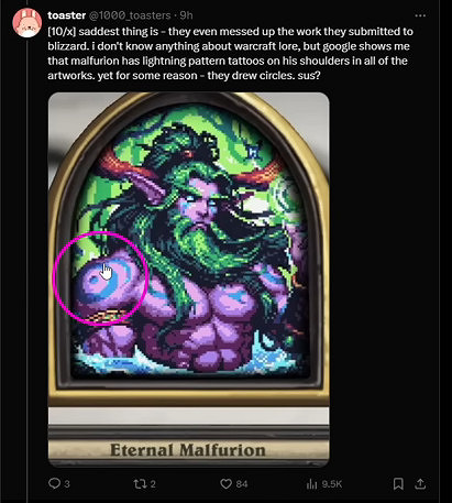 《爐石戰記》新皮膚陷AI生成爭議 暴雪正在展開調查 《爐石戰記》新皮膚陷AI生成爭議 暴雪正在展開調查