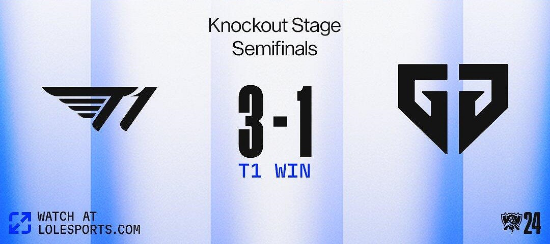 《英雄聯盟》T1擊敗GEN打進S14決賽
