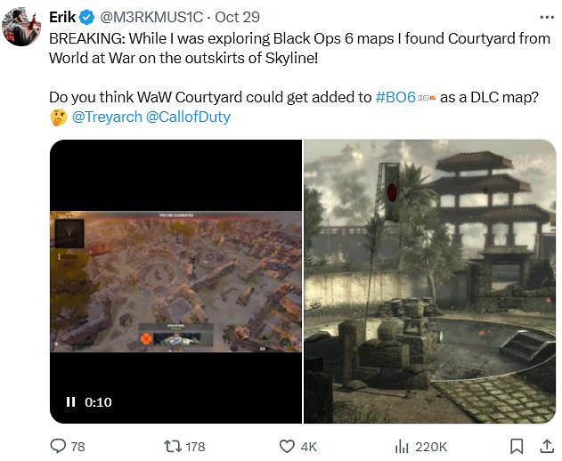 暗示回歸？曝《COD21》中存在《戰爭世界》經典地圖