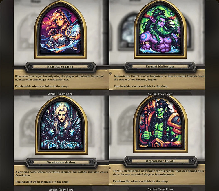 《爐石戰記》新皮膚陷AI生成爭議 暴雪正在展開調查 《爐石戰記》新皮膚陷AI生成爭議 暴雪正在展開調查