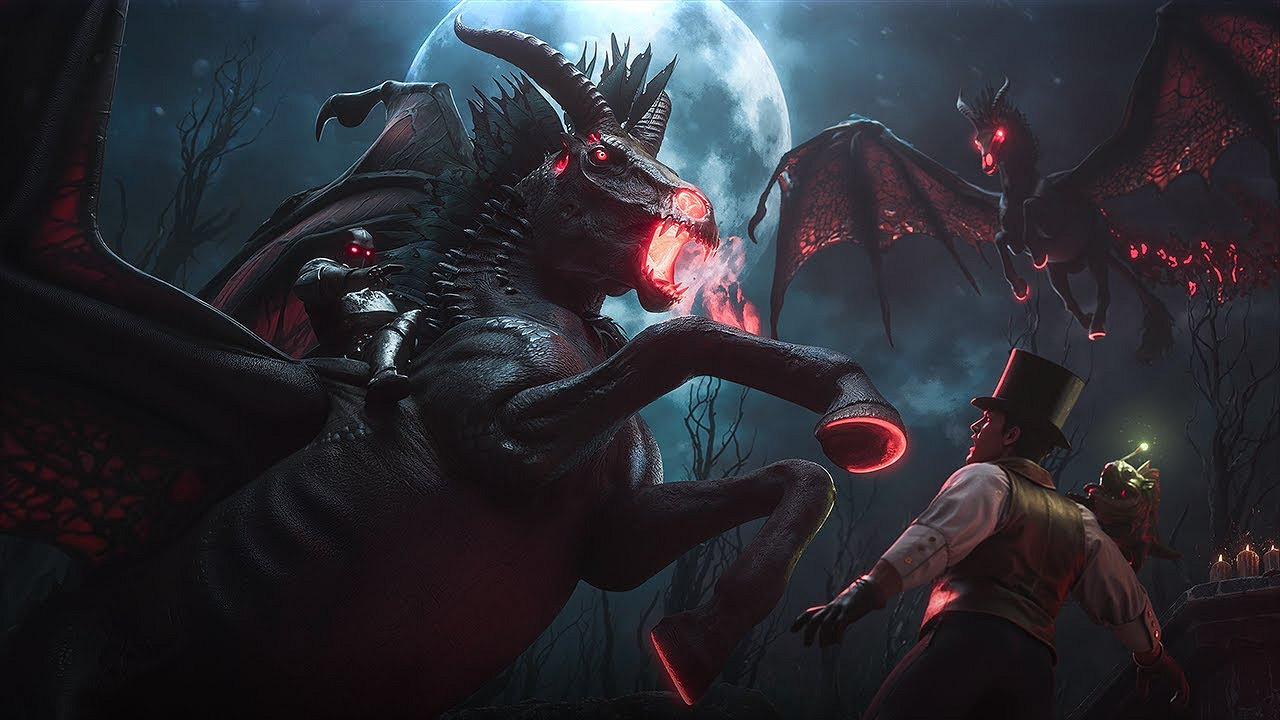 《方舟生存飛升》萬聖夢魘馬與恐怖主題今日登場