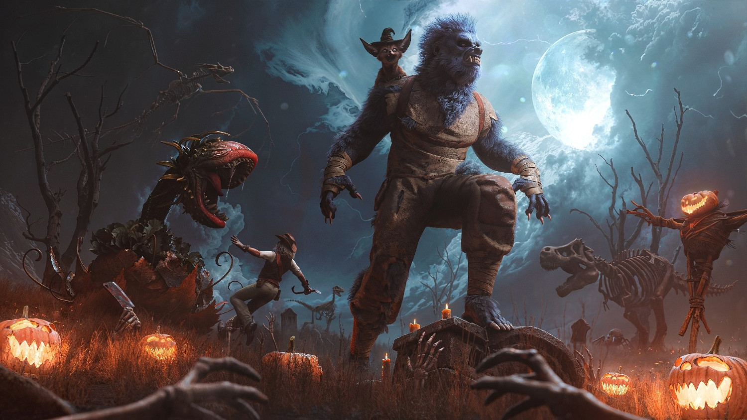 《方舟生存飛升》萬聖夢魘馬與恐怖主題今日登場