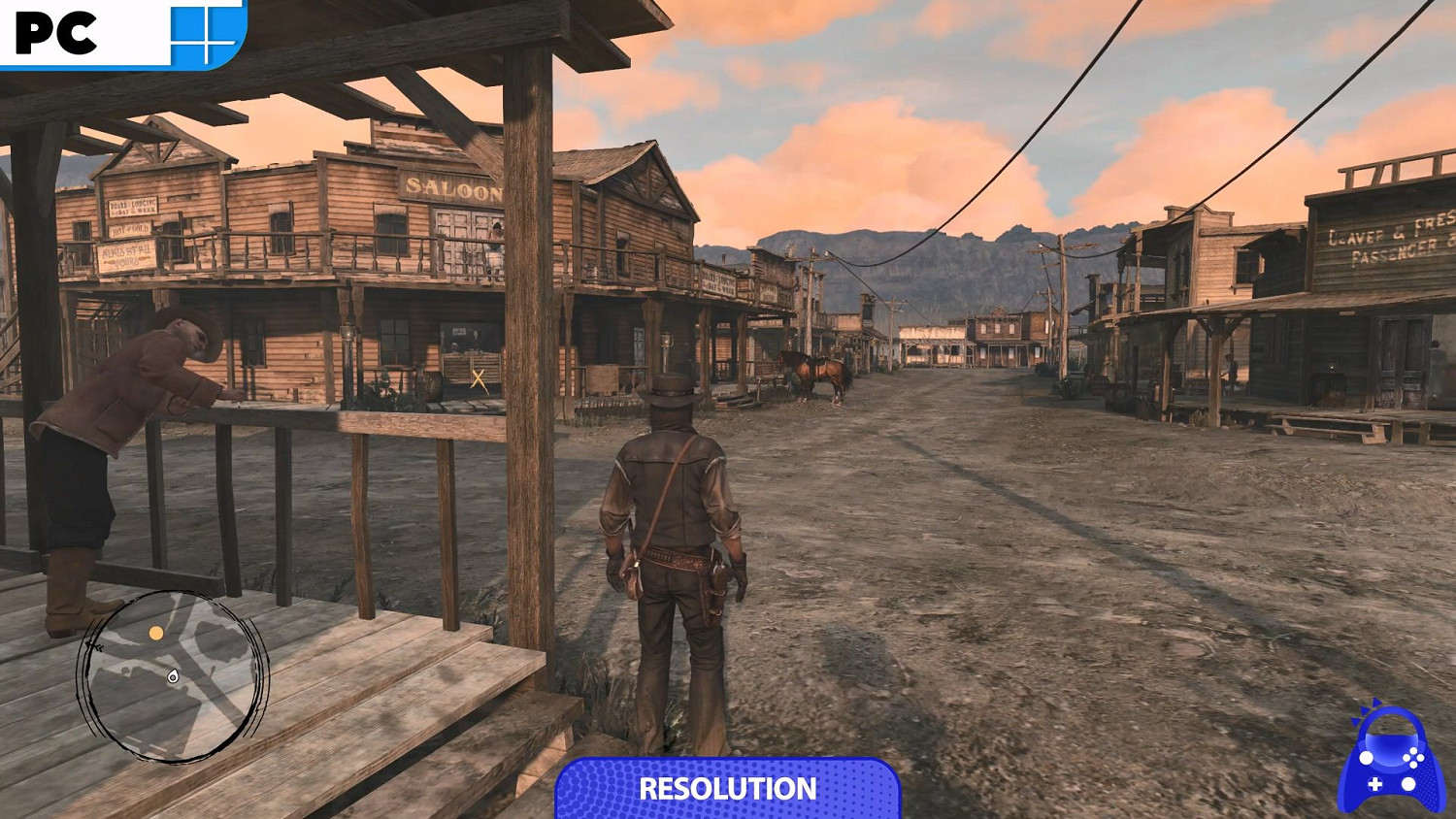 《荒野大鏢客:救贖》PC版 VS PS5版 整體差別不大! 《荒野大鏢客:救贖》PC版 VS PS5版 整體差別不大!