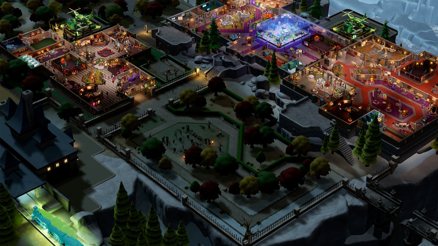 《雙點博物館》“超自然展示品區域”宣傳片、截圖 《雙點博物館》“超自然展示品區域”宣傳片、截圖