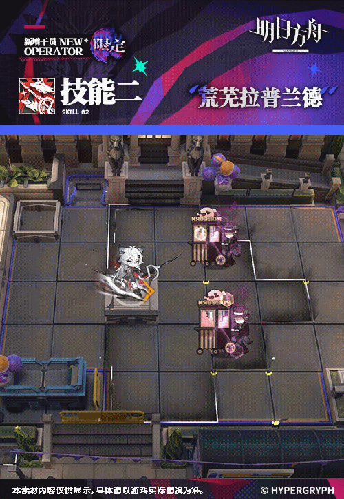 明日方舟荒蕪拉普蘭德幹員圖鑒