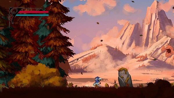 2D手繪平台動作遊戲《Souno&#039;s curse》在Steam發售！