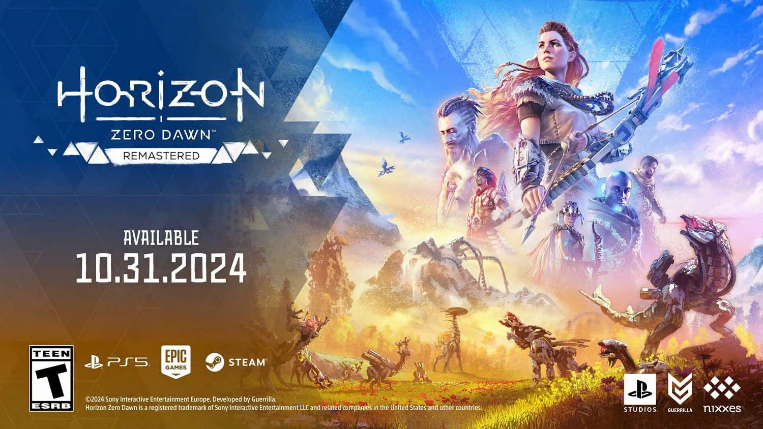 大作再升級！《地平線：零之曙光復刻版》發售預告片