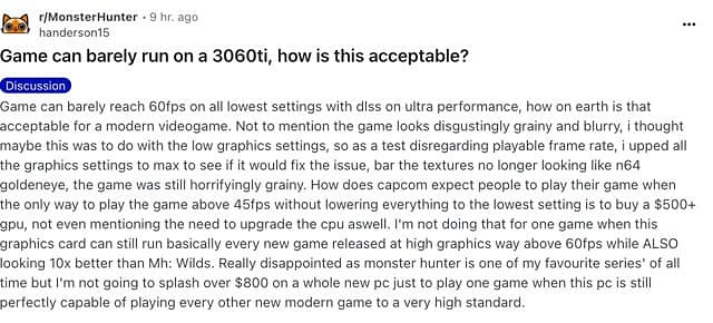 《魔物獵人：荒野》開啟測試 優化堪憂玩家對其失望