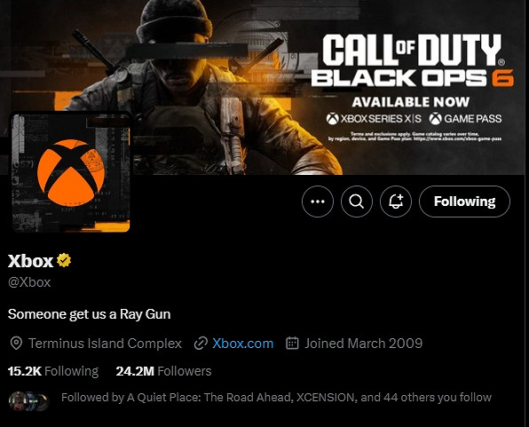 Xbox頭像換成了南瓜色！是萬聖節配色還是COD配色？