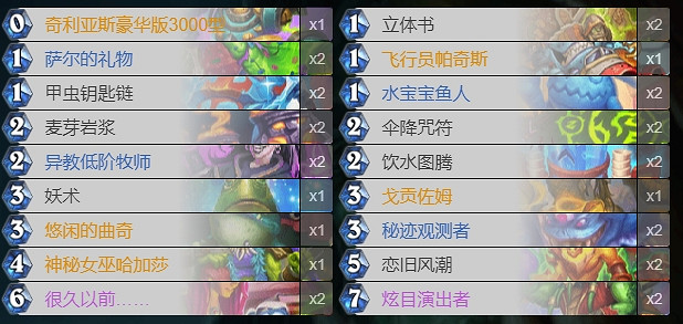 爐石戰記宇宙亂鬥角鬥場亂鬥無新卡卡組推薦 爐石戰記宇宙亂鬥角鬥場亂鬥無新卡卡組推薦