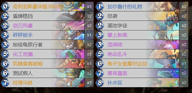 爐石戰記宇宙亂鬥角鬥場亂鬥6勝卡組推薦 爐石戰記宇宙亂鬥角鬥場亂鬥6勝卡組推薦