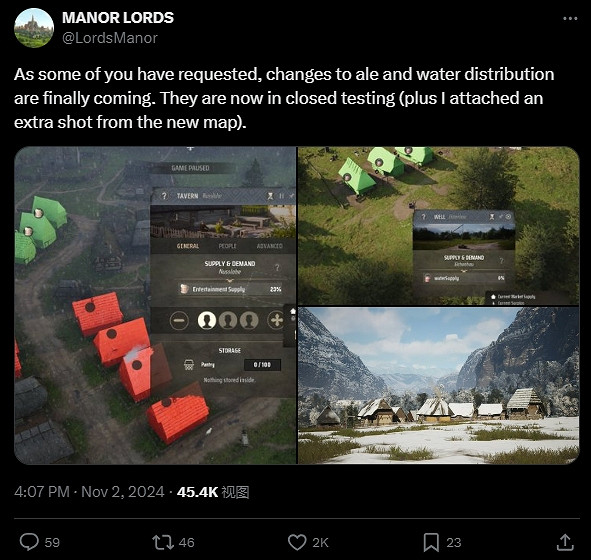 《莊園領主》新地圖已製作完成?正在進行封閉測試! 《莊園領主》新地圖已製作完成?正在進行封閉測試!