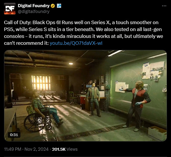 數毛社:《COD21》在PS5上運行比Series X更流暢! 數毛社:《COD21》在PS5上運行比Series X更流暢!