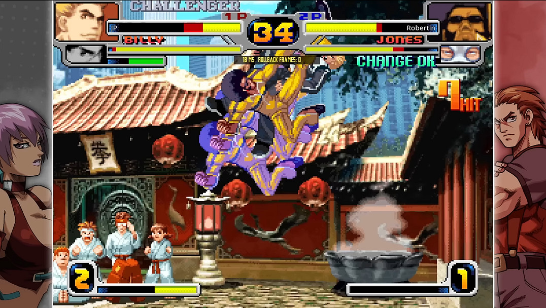 經典2D格鬥遊戲《龍吼雙截龍NEO》發售日預告公開！