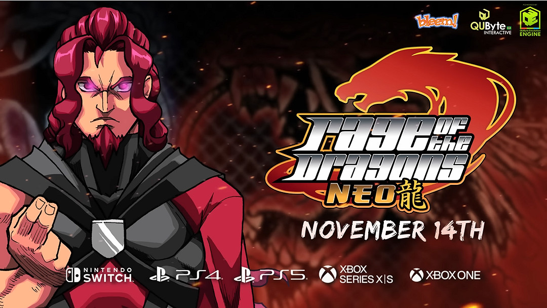 經典2D格鬥遊戲《龍吼雙截龍NEO》發售日預告公開！