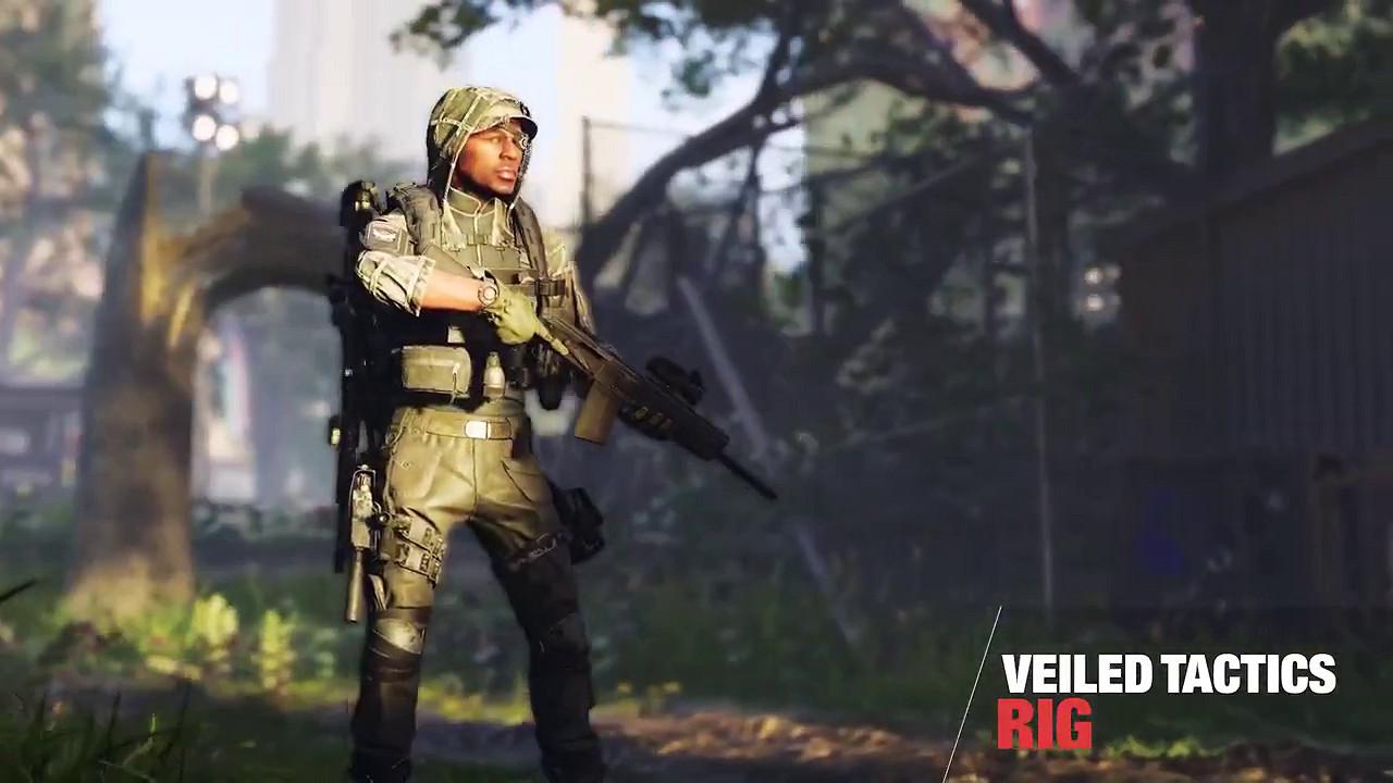 《全境封鎖2》發布“Veiled Tactics”服裝活動預告片