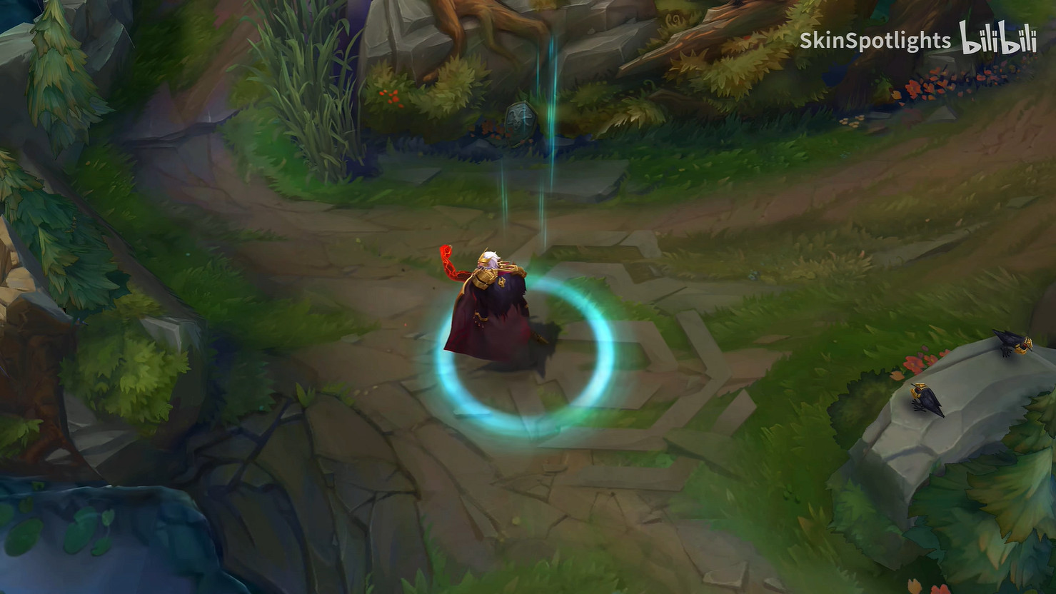 《英雄聯盟》“狼神英靈”斯維因皮膚展示 建模圖 《英雄聯盟》“狼神英靈”斯維因皮膚展示 建模圖