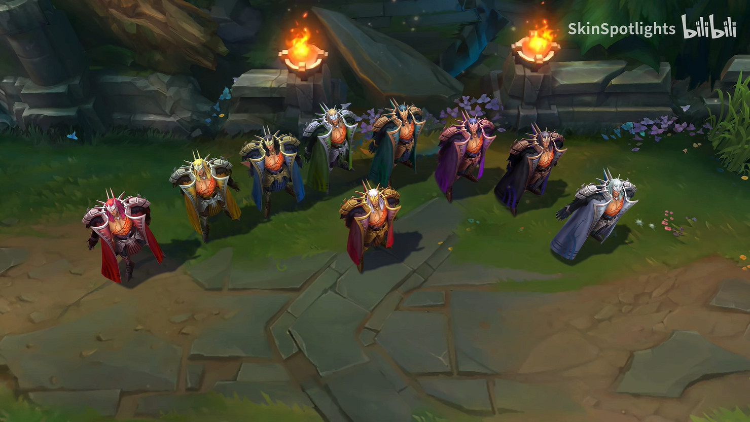 《英雄聯盟》“狼神英靈”斯維因皮膚展示 建模圖 《英雄聯盟》“狼神英靈”斯維因皮膚展示 建模圖