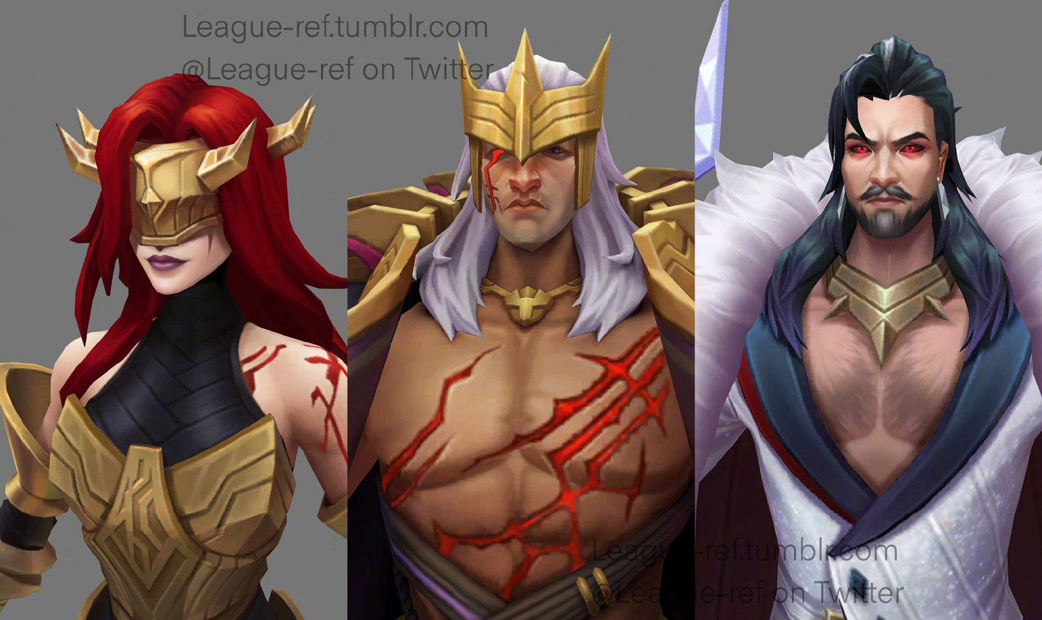 《英雄聯盟》“狼神英靈”斯維因皮膚展示 建模圖 《英雄聯盟》“狼神英靈”斯維因皮膚展示 建模圖