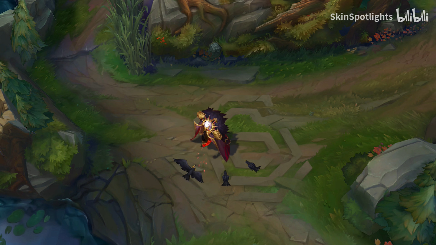 《英雄聯盟》“狼神英靈”斯維因皮膚展示 建模圖 《英雄聯盟》“狼神英靈”斯維因皮膚展示 建模圖