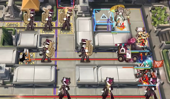 明日方舟揭幕者們PV-6攻略