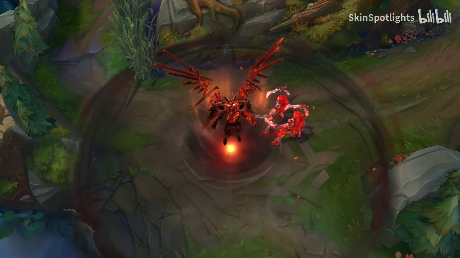 《英雄聯盟》“狼神英靈”斯維因皮膚展示 建模圖 《英雄聯盟》“狼神英靈”斯維因皮膚展示 建模圖