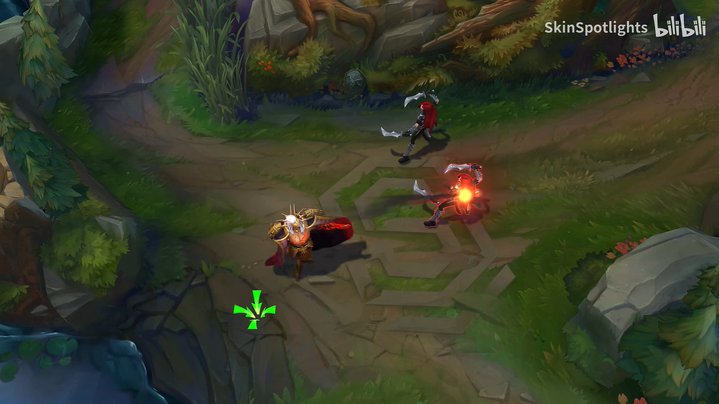 《英雄聯盟》“狼神英靈”斯維因皮膚展示 建模圖 《英雄聯盟》“狼神英靈”斯維因皮膚展示 建模圖