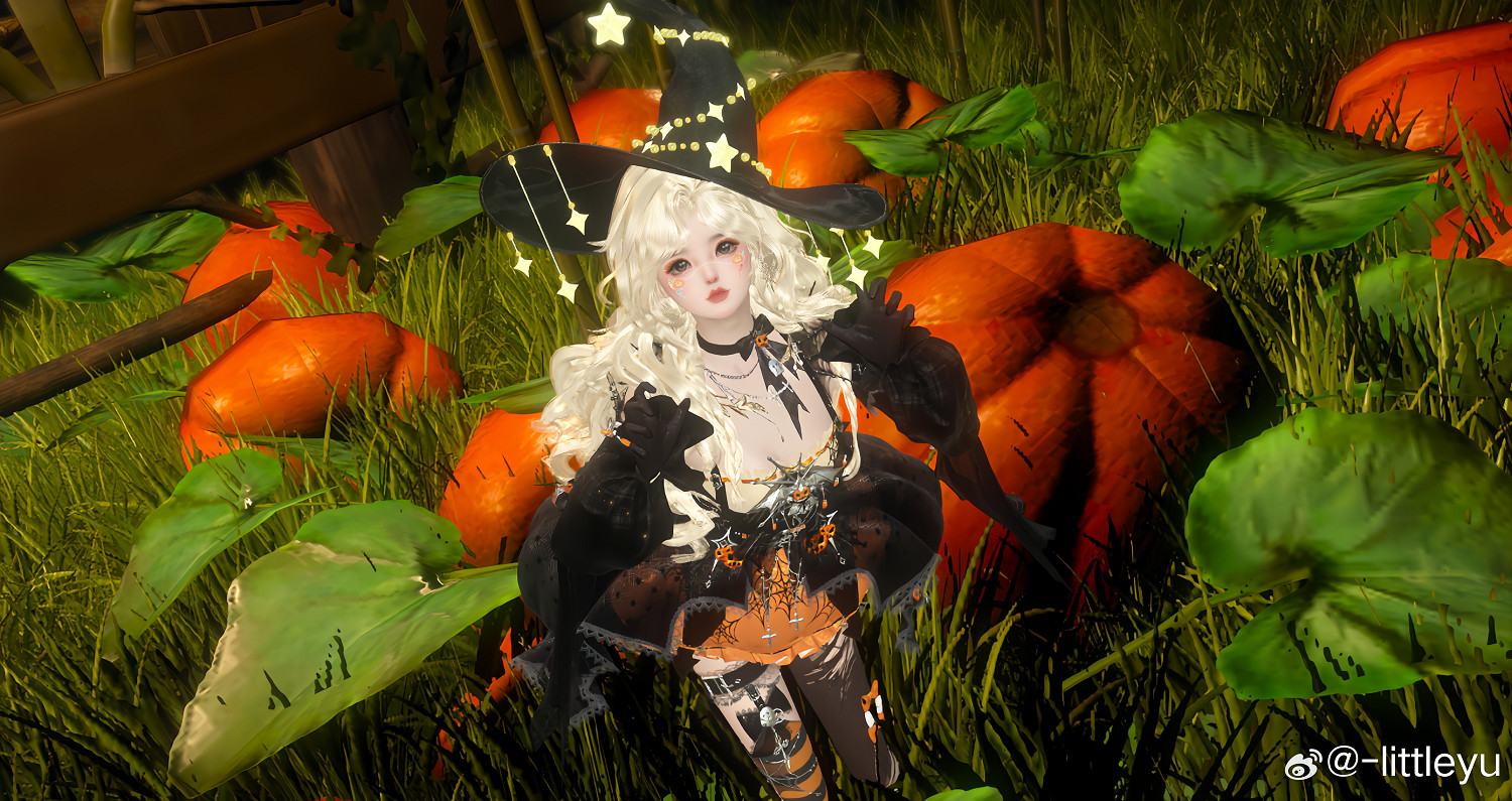 全網曬萬聖節COS，何炅邪惡梔子花都來了，最火的卻是一套遊戲穿搭?