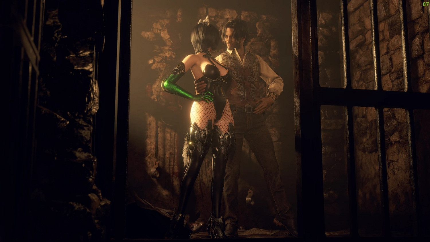 《惡靈古堡4RE》“第一繼承者”皮膚Mod 弗蕾娜版艾達王 《惡靈古堡4RE》“第一繼承者”皮膚Mod 弗蕾娜版艾達王