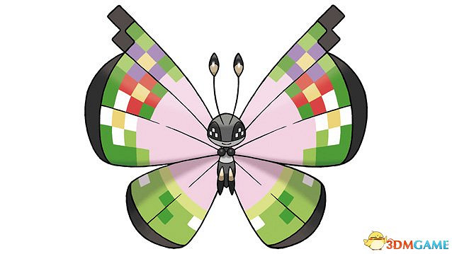 《口袋妖怪X/Y》炫翅蝶免費下載 特殊寵物快擁有